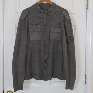 Beverly Hills Polo Club Men’s Military Sweater